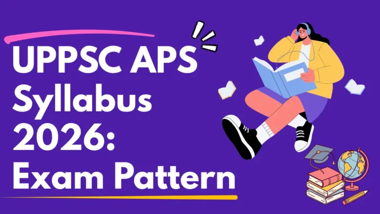 UPPSC APS Syllabus 2026